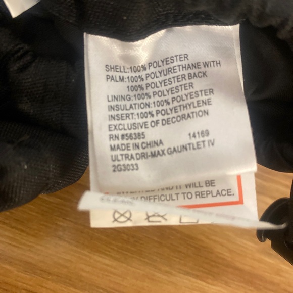 GORDINI Ultra DriMax Gauntlet Mens Medium Vented Gloves Black Wrist Cord 2G3033 - Picture 4 of 7